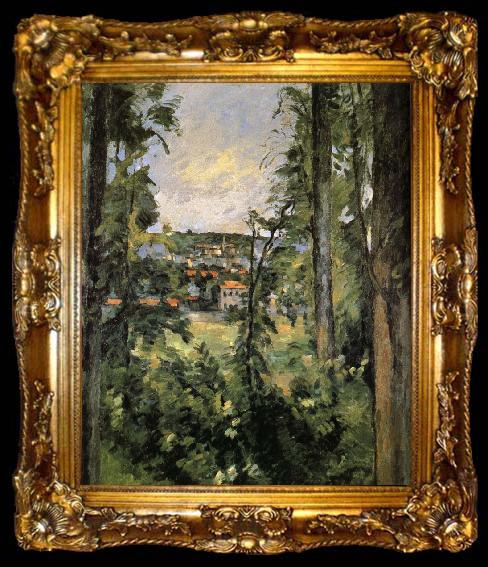 framed  Paul Cezanne Road, ta009-2